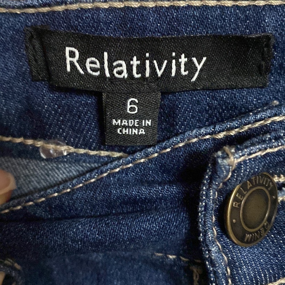 Relativity Knee Length Full Button Front Lightwei… - image 3